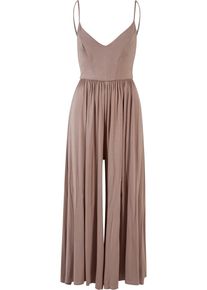 Urban Classics Damen Jumpsuit "Urban Classics Damen Ladies Modal Spaghetti Jumpsuit", rosa, Gr. 5XL, unifarben, 77% Modal, 23% Polyester, Overalls