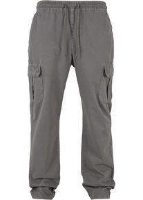 Urban Classics Herren Cargohose "Urban Classics Herren Cotton Cargo Pants", grau, Gr. S, unifarben, 100% Baumwolle, Hosen