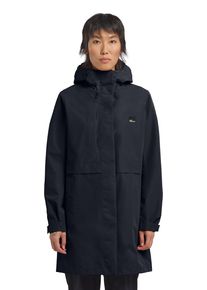 Jack Wolfskin Damen Funktionsmantel "TERRAVIEW 2L COAT W", blau, sportlich, Gr. S, Obermaterial: 100% Polyester, Mäntel