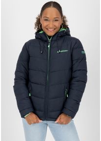 alife and kickin ALIFE & KICKIN Damen Steppjacke "AndriaAK", blau, casual, Gr. M, colorblocking, Steppware, Obermaterial: 100% Polyester, Jacken, leichte, taillierte