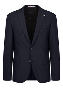 Bugatti Herren Anzugsakko390, marine, elegant, Gr. 25, unifarben, 75% Wolle, 22% Polyester, 3% Elasthan, Sakkos, mit Reverskragen