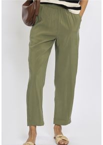 FRESHLIONS Damen 7/8-Hose "Elena", braun, casual, Gr. XS, unifarben, 85% Modal, 15% Polyester, Hosen, im klassischen Design