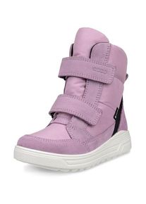 Ecco Kinder Winterstiefel "Urban Snowboarder", Gr. 30, lila, Veloursleder, sportlich, Schuhe, mit Klettriemchen, GORE-TEX