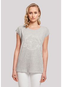 F4NT4STIC Damen T-Shirt "Harry Potter Ravenclaw Seal", grau, casual, Gr. M, Obermaterial: 100% Baumwolle, Shirts, Print