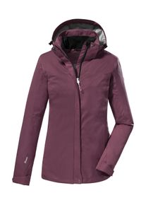 Killtec Damen Outdoorjacke "KOS 133 WMN JCKT", lila, sportlich, Gr. 40, Oberstoff: 100% Polyester, Futter: 100% Polyester, Jacken, Wasser- und