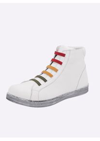 Andrea Conti Damen Stiefelette, Gr. 40, bunt, Leder, Glattleder, modisch, Schuhe