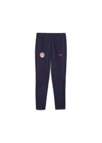 Puma Herren Sporthose "FC Red Bull Salzburg Casuals Hose Herren", blau, Gr. XL, Obermaterial: 76% Baumwolle, 24% Polyester; Taschenfutter: 100%