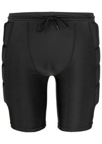 Reusch Kinder Torwarthose "Compression Short Soft Padded", schwarz, sportlich, Gr. XXS, unifarben, 48% Polyurethan, 46% Polyester, 5% Polyamid, 1%