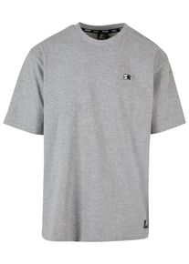 Herren T-Shirt "Starter Black Label Herren Starter Essential Oversize Tee", grau, casual, Gr. S, STARTER Black Label, bedruckt, 100% Baumwolle, Shirts