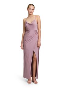 Vera Mont Damen Abendkleid "Vera Mont Abendkleid figurbetont"powder lila, feminin, Gr. 32, Satin, Obermaterial: 81% Polyamid, 19% Elasthan. Besatz: