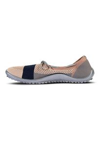 Leguano Damen Barfußschuh "STLYE", Gr. 36, rosa, Textil, sportlich, Schuhe, Ballerina, Slipper, Bequemschuh mit Schleife
