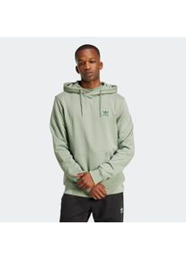 Herren Kapuzensweatshirt "ESS HOODIE FT", silber, sportlich, Gr. S, adidas originals, Obermaterial: 100% Baumwolle, Sweatshirts