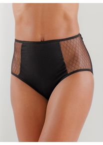 wäschepur WÄSCHEPUR Damen Hüftslip, Gr. 48, schwarz, 95% Baumwolle, 5% Elasthan, Unterhosen