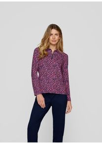 Rabe Damen Print-Shirt "T-Shirt", blau, feminin, Gr. 46, gemustert, 92%Viskose 8%Elastan, Shirts
