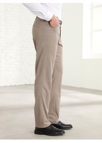 CLASSIC Herren Stretch-Hose, beige, Gr. 58, unifarben, 98% Baumwolle, 2% Elasthan, Hosen