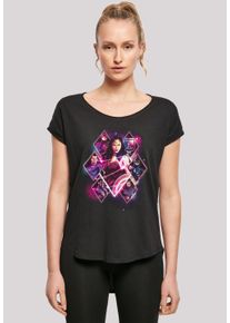 F4NT4STIC Damen T-Shirt "DC Comics Justice League Superhelden", schwarz, casual, Gr. S, Obermaterial: 100% Baumwolle, Shirts, Damen,Premium