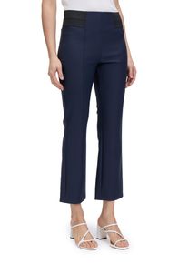 Betty Barclay Damen Stoffhose "Betty Barclay Basic-Hose mit elastischem Bund", blau, Basic, Gr. 34, Obermaterial: 88% Polyamid, 12% Elasthan., Hosen,