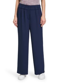 BETTY & CO BETTY & CO Damen Anzughose "Betty & Co Anzughose mit Eingrifftaschen", blau, modisch, Gr. 36, Obermaterial: 100% Polyester., Hosen, Material