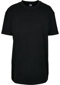 Urban Classics Herren T-Shirt "Urban Classics Damen Ladies Oversized Boyfriend Tee", schwarz, casual, Gr. L, unifarben, 100% Baumwolle, Shirts