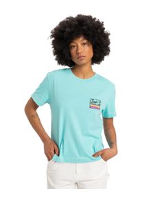 Quiksilver Damen Funktionstop "Standard", blau, Gr. XS, 100% Baumwolle, Tops