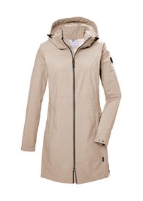 G.I.G.A. by Killtec Damen Softshellparka "GS 76 WMN SFTSHLL PRK", beige, sportlich, Gr. 42, G.I.G.A. DX BY KILLTEC, Oberstoff: Oberseite: 100% Polyester, Rückseite: 100%