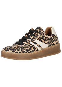 Gabor COMFORT Damen Sneaker "Gabor Comfort Sneaker Leder", Gr. 40, schwarz, Leder, casual, Schuhe