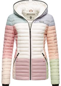 Navahoo Damen Steppjacke "Multikulti", bunt, modisch, Gr. XS, Obermaterial: 100% Nylon, Futter: 100% Polyester, Wattierung: 100% Polyester,