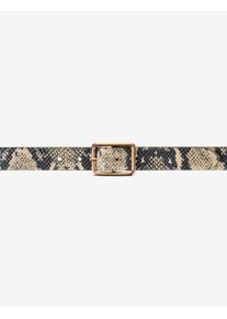 Brax Damen Gürtel Style DAMENGÜRTEL canvas, Beige, Gr. 75