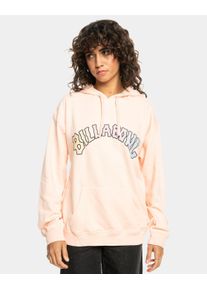 Billabong Damen Kapuzensweatshirt "Ballata", orange, Gr. L, 80% Baumwolle, 20% Polyester, Sweatshirts