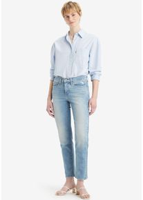 Levi's LEVI'S Damen Röhrenjeans "312 Shaping Slim", blau, Basic, Gr. 27, Denim/Jeans, Obermaterial: 81% Baumwolle, 18% Polyester, 1% Elasthan, Jeans,