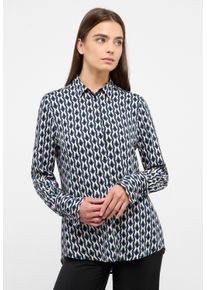 Eterna Damen Hemdbluse "REGULAR FIT", blau, casual, Gr. 36, 100% Viskose, Blusen