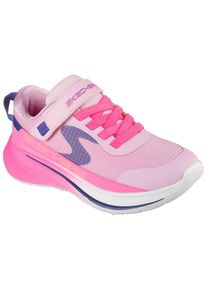 Skechers Kinder Sneaker "WAVE 92", Gr. 33, rosa, Lederimitat, Textil, kontrastfarbene Details, sportlich, Schuhe, Halbschuh mit Klettverschluss,