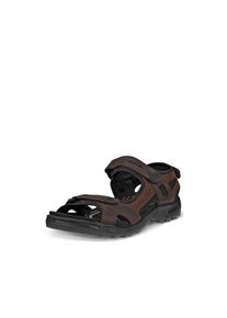 Ecco Herren Outdoorsandale "Offroad", Gr. 46, schwarz, Nubukleder, sportlich, Schuhe, Sommerschuh, Klettschuh, Outdoorschuh, in Trekking-Optik
