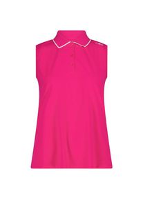 Polo-Shirt CMP Polo Sleeveless Damen (Gr 46 |rosa)