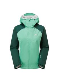Mountain Equipment Zeno Jacket Regenjacke Women (Größe 42 |türkis/grün |wasserdicht)