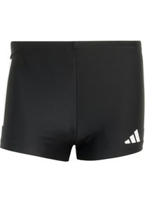 Adidas 3s Bld Boxer Badehose Herren - schwarz - Gr. 9 - Polyamid/Elastan