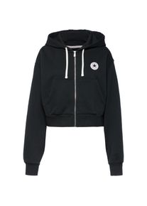 Converse Retro Sweatjacke Damen - schwarz - Gr. L - Baumwolle