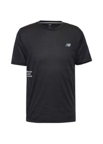 New Balance Funktionsshirt Herren - schwarz - Gr. XL - Polyester