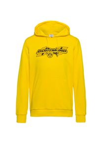 Puma Borussia Dortmund Hoodie Herren - gelb - Gr. XXL - Baumwolle/Polyester