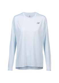New Balance Funktionsshirt Damen - blau - Gr. XS - Polyester