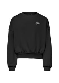 Nike Nsw Club Fleece Sweatshirt Mädchen - schwarz - Gr. 146/152 - Baumwolle/Polyester