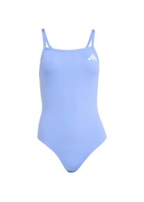 Adidas Ess Thstrp Suit Schwimmanzug Damen - blau - Gr. 40