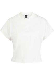 Adidas All Szn T-Shirt Damen - beige - Gr. XS