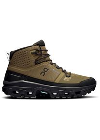 On Cloudrock Mid Wp Wanderschuhe Herren - beige - Gr. 41 - Polyester