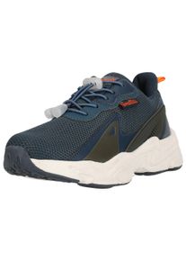 ZIGZAG Kinder Sneaker "Bavar", Gr. 31, blau, Gummi, Kunstfaser, casual, Schuhe, mit praktischem Schnellschnürsystem