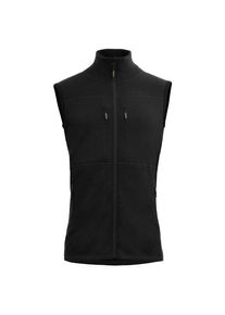 DEVOLD Egga Grid Merino Vest Merinoweste Men (Gr M |schwarz)