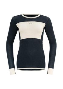 Langarm Unterhemde DEVOLD Wool Mesh Shirt Damen (Gr M |blau)