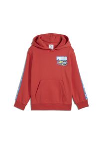 Puma Kinder Kapuzenpullover "Puma x HOT WHEELS Hoodie Jungen"rot fire, Gr. 104, Obermaterial: 68% Baumwolle, 32% Polyester; Kapuzenfutter: 100%