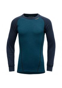 Merinounterwäsche DEVOLD Junior Duo Active Merino Shirt Kinder (Gr 14 Years |blau)