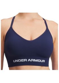 Under Armour Vanish Seamless Low Bra Sport-BH Damen Wandern (Gr XL |blau/beige)
